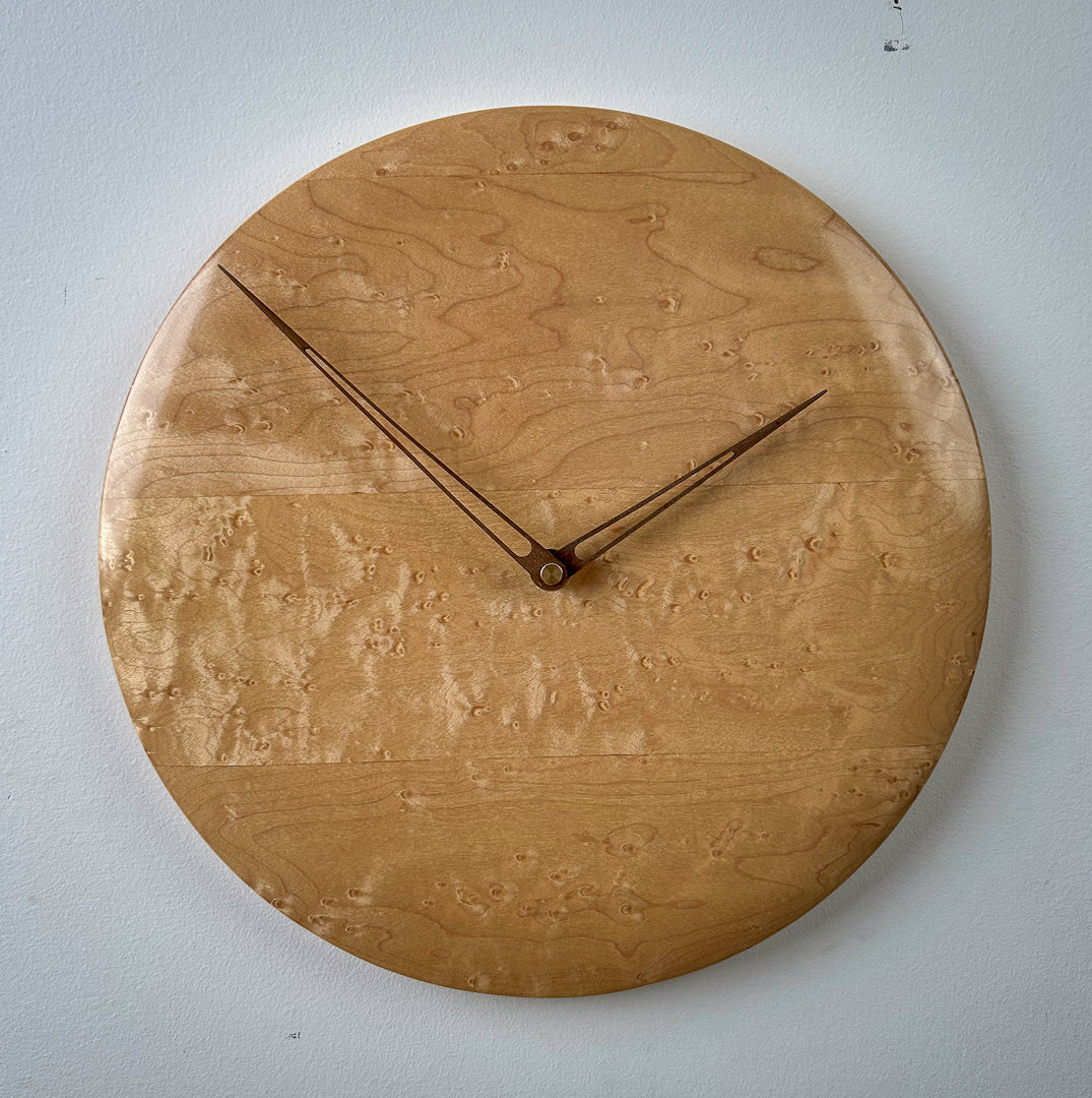 12" Birdseye Maple Minimalist