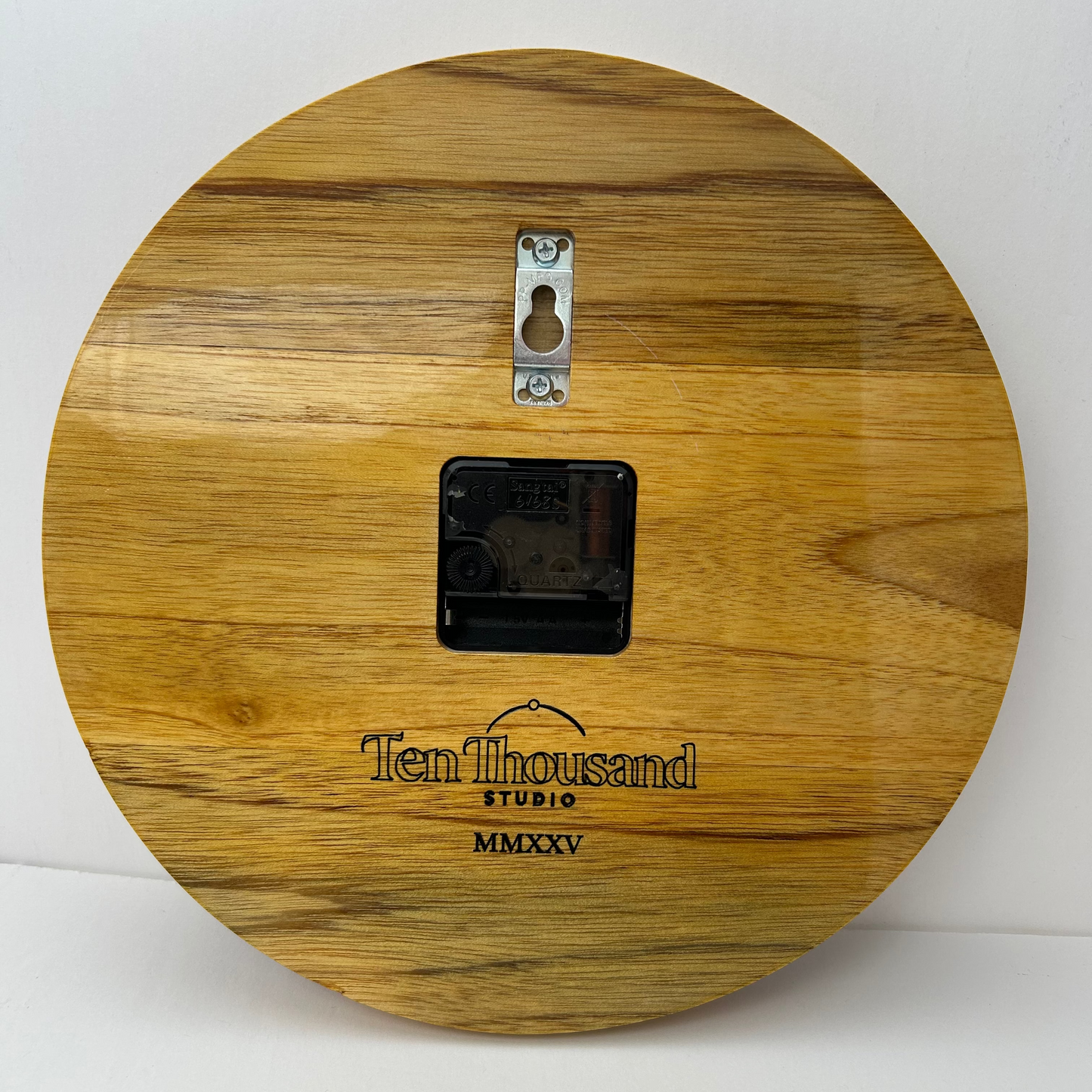 11" Teak and Brass Markers, no glass