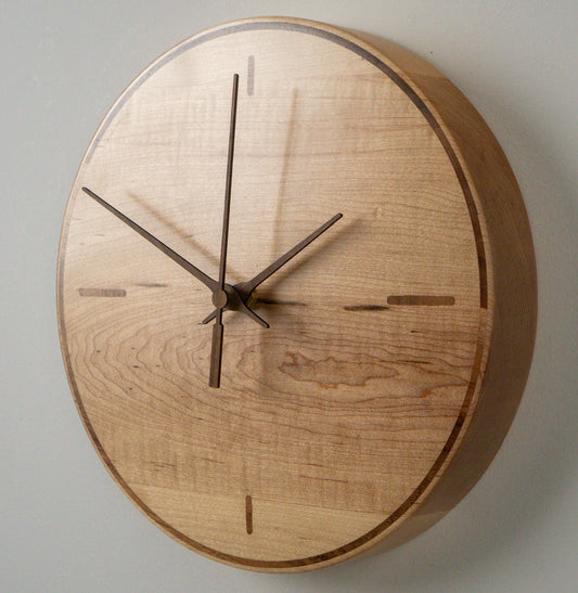 10" Solid Maple /Walnut Inlay 2