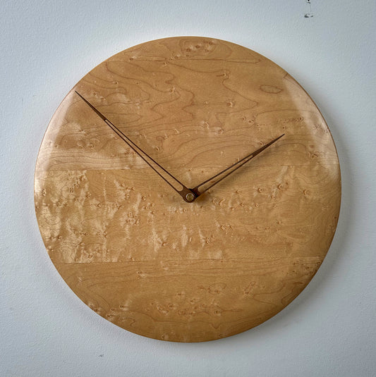 12" Birdseye Maple Minimalist